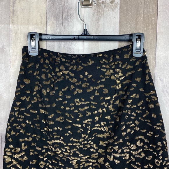 Elie Tahari Women's Sequin Mini Skirt - Picture 6 of 9